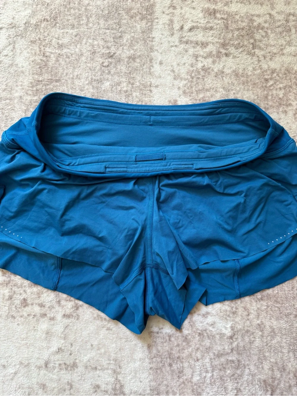 Lululemon Blue LR Running Shorts